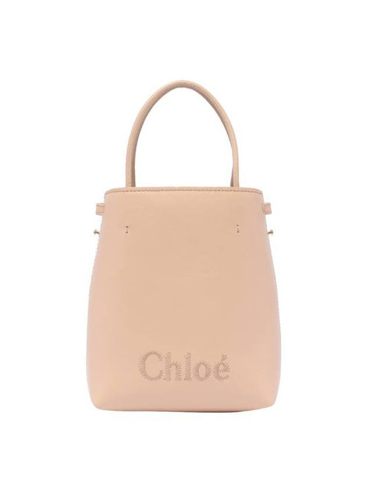 Sense Micro Calfskin Tote Bag Pink - CHLOE - BALAAN 1