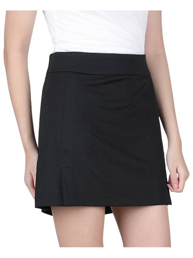 Amelie A-Line Skirt Black - J.LINDEBERG - BALAAN 4