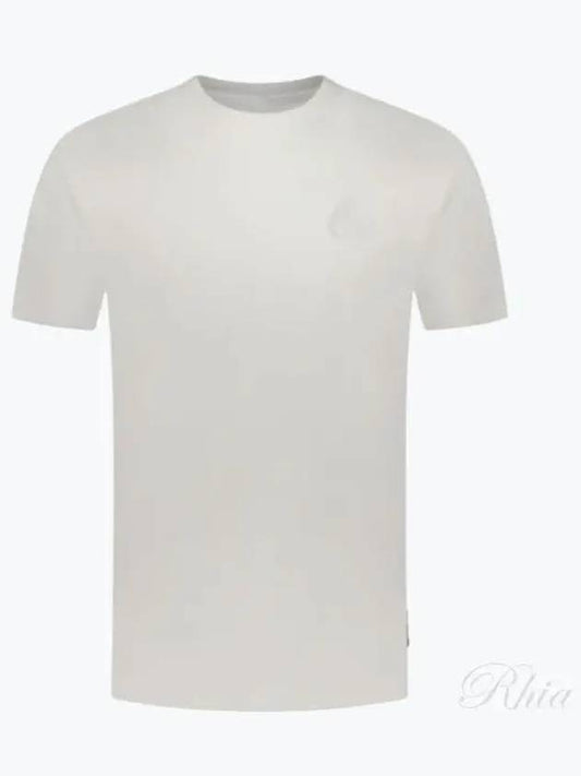 Logo Cotton Short Sleeve T-Shirt White - MOOSE KNUCKLES - BALAAN 2