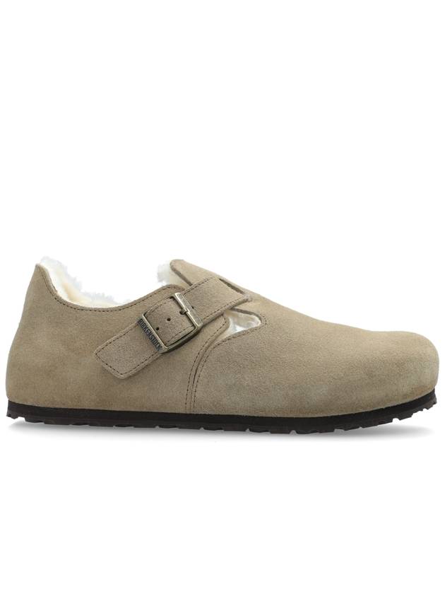 London Sharing Suede Slip-On Taupe - BIRKENSTOCK - BALAAN 1