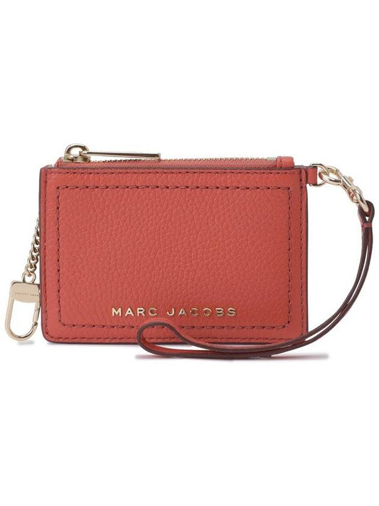 Groove Top Zip Wristlet_Burnt Sienna (S102L01RE22-652) - MARC JACOBS - BALAAN 1