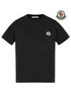 Kids Short Sleeve T Shirt Black 8C00007 83907 999 12A 14A - MONCLER - BALAAN 2