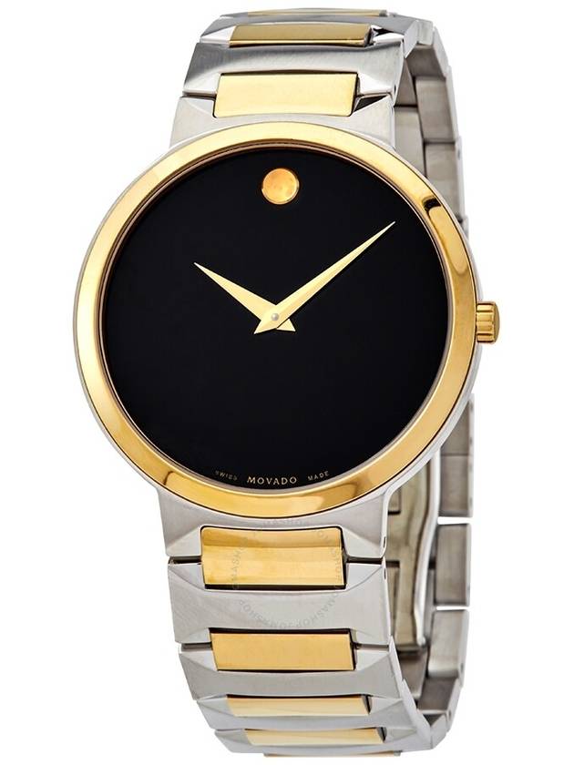 Movado Temo Quartz Black Dial Men's Watch 0607293 - MOVADO - BALAAN 1