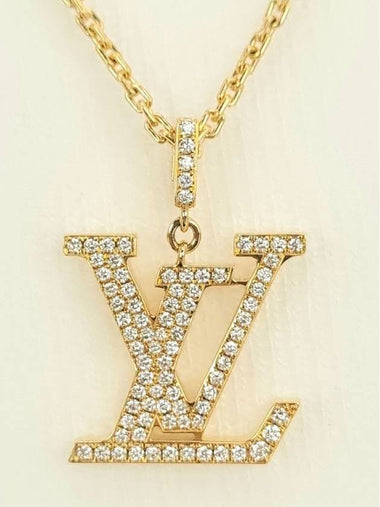 Diamond Idyll Blossom LV Necklace Q93849 - LOUIS VUITTON - BALAAN 1