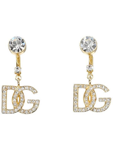 Dolce & Gabbana Earrings With Rhinestones - DOLCE&GABBANA - BALAAN 1