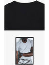 Cotton V-neck Short Sleeve T-Shirt Black - TOM FORD - BALAAN 5