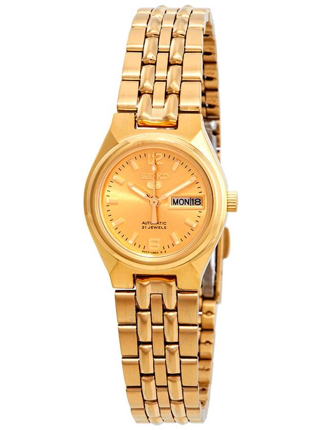 Seiko Series 5 Automatic Gold Dial Ladies Watch SYMK36 - SEIKO - BALAAN 1