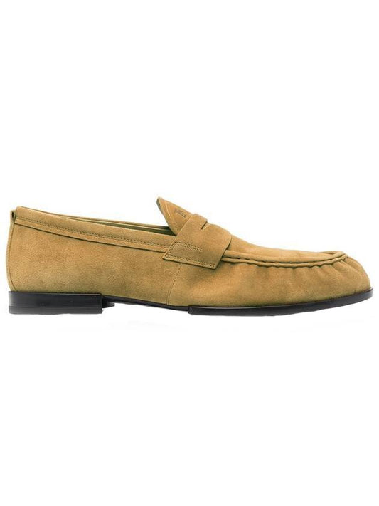 Men's Suede Loafer Brown - TOD'S - BALAAN 1