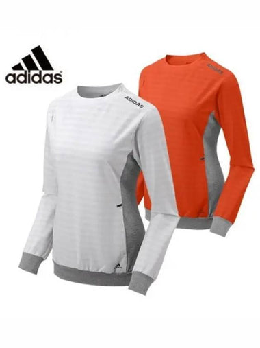 Wind pullover knit women s long sleeved t shirt N68147 Domestic product GQG022081776685 - ADIDAS GOLF - BALAAN 1