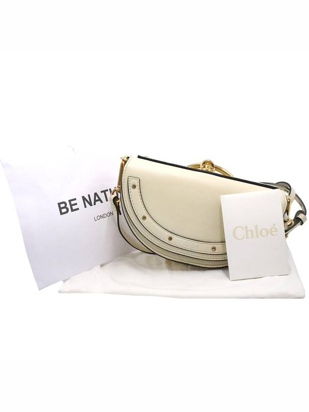 Chloe CHC17US302 Off White Calfskin Nile Minaudi re Small 2WAY - CHLOE - BALAAN 2