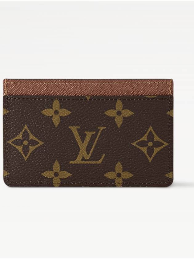 Monogram Card Wallet Brown - LOUIS VUITTON - BALAAN 8