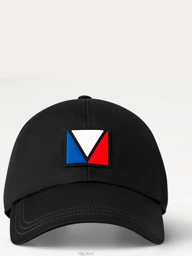 M7703L NEW Small Flag Nylon Cap - LOUIS VUITTON - BALAAN 1