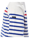 Striped Cotton Long Sleeve T-Shirt Blue White - SAINT JAMES - BALAAN 10