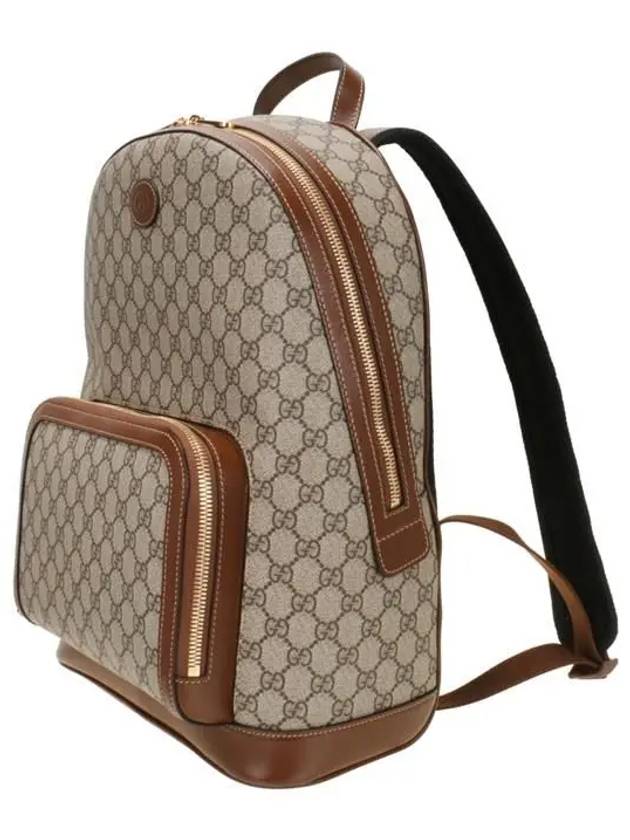 Interlocking GG Backpack Beige - GUCCI - BALAAN 3