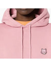 Bold Fox Head Patch Comfort Hoodie Pink - MAISON KITSUNE - BALAAN 5