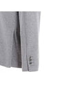 Men's 4 Bar Classic Loopback Sports Jacket Grey - THOM BROWNE - BALAAN 5