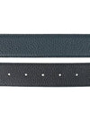 Reversible Adjustable Gancini Belt Black - SALVATORE FERRAGAMO - 5