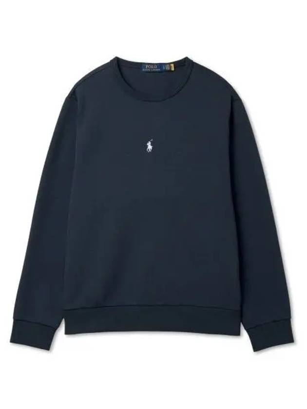 Double knit sweatshirt navy - POLO RALPH LAUREN - BALAAN 2