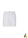 Men's Embroidered Pony Prepster Shorts White - POLO RALPH LAUREN - BALAAN 2