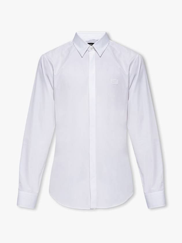 cotton shirt FS0585 AM8T F1J7C - FENDI - BALAAN 1