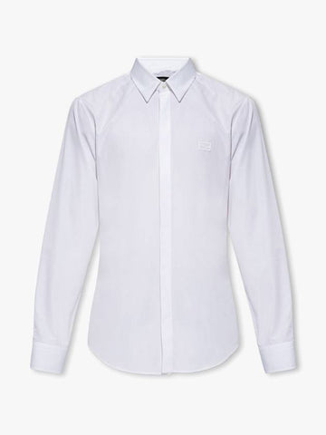 cotton shirt FS0585 AM8T F1J7C - FENDI - BALAAN 1