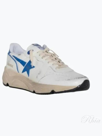 Running Sole Low Top Sneakers White Blue - GOLDEN GOOSE - BALAAN 2