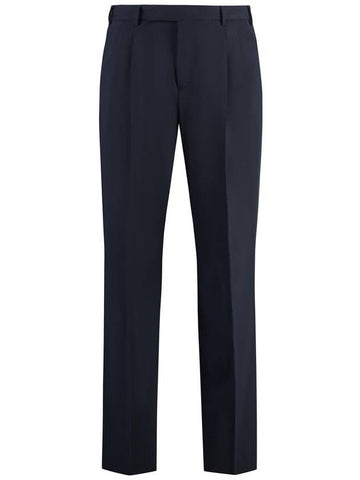 Pt01 Wool Blend Trousers - PT01 - BALAAN 1