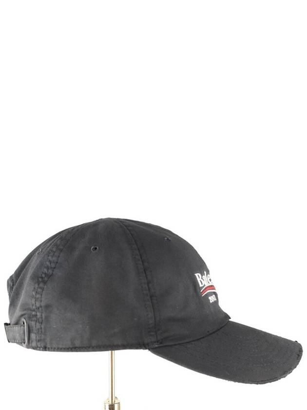 Wave logo ball cap black L 58 - BALENCIAGA - BALAAN 5