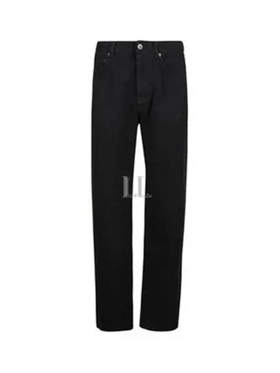 Medium Fit Straight Jeans Black - BALENCIAGA - BALAAN 2