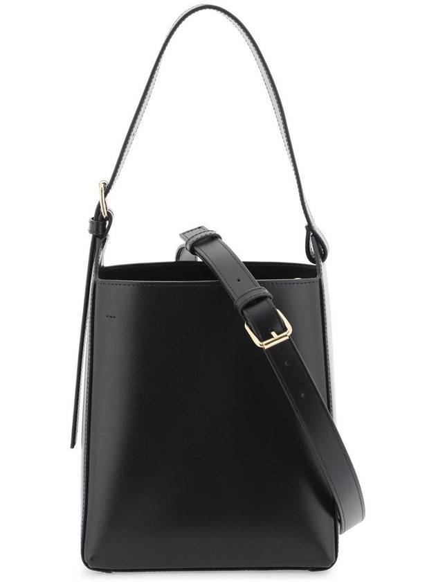 Virginie Leather Small Shoulder Bag Black - A.P.C. - BALAAN 1