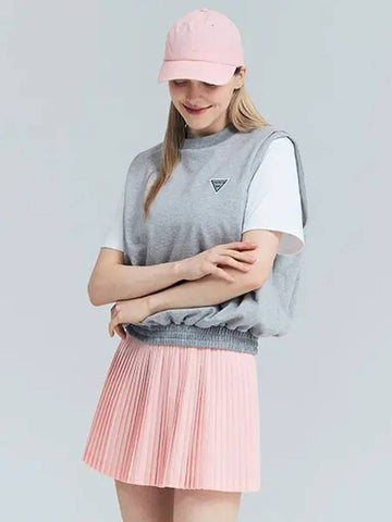 Golf Tennis Pastel Pleated Skirt Pink - AVAVE - BALAAN 1