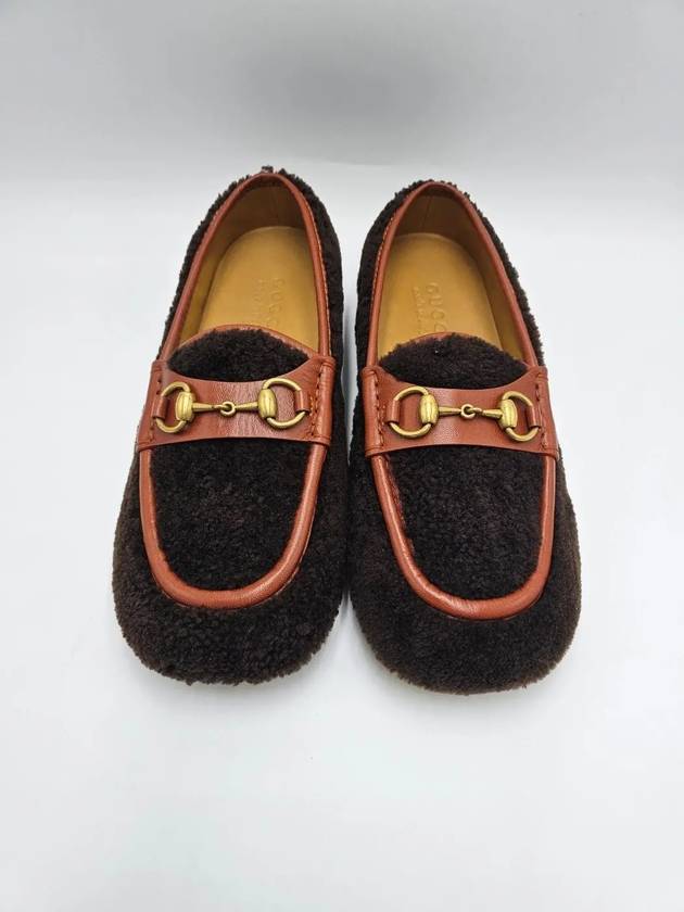 Men's Horsebit Teddy Loafer Brown - GUCCI - BALAAN 3