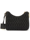 Matelasse Nappa Leather Shoulder Bag Black - MIU MIU - BALAAN 5