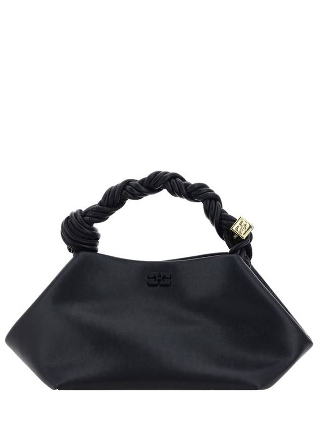 Logo Small Bou Tote Bag Black - GANNI - BALAAN 2