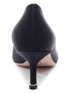 Hangisi Satin Pumps Heel Black - MANOLO BLAHNIK - BALAAN 6