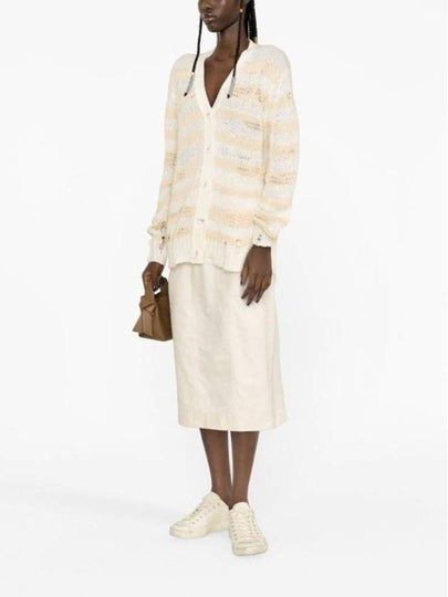 Cardigan A60398 DGD Free OFF WHITE ECRU - ACNE STUDIOS - BALAAN 2