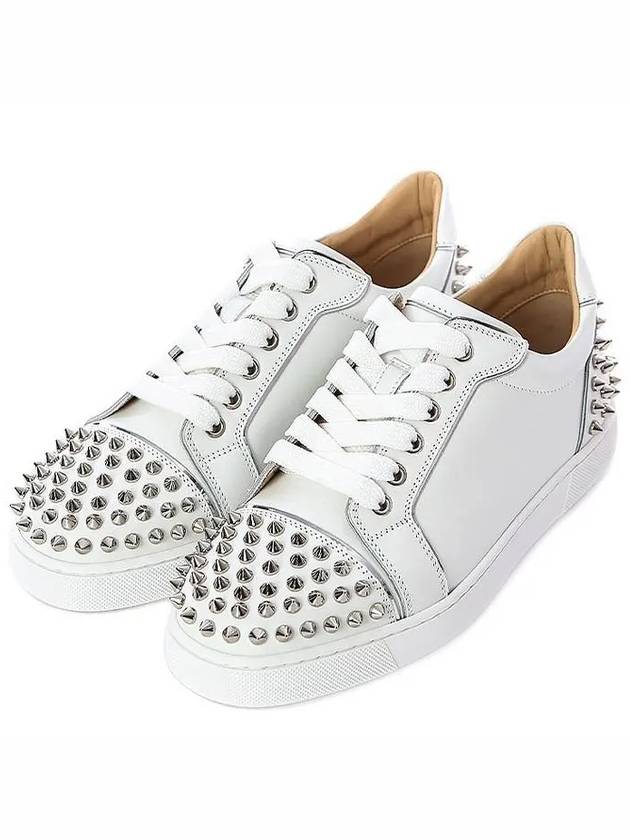 Vieira 2 Silver Spike Women’s Sneakers 1201525 - CHRISTIAN LOUBOUTIN - BALAAN 1