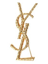 Opyum Ysl Twisted Brooch In Metal Gold - SAINT LAURENT - BALAAN 2