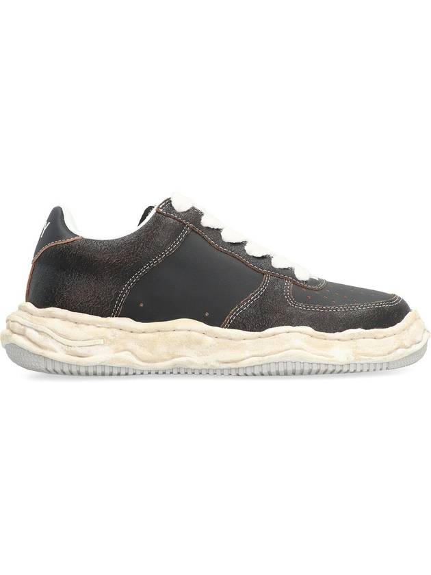 Maison Mihara Yasuhiro Wayne Leather Low-Top Sneakers - MAISON MIHARA YASUHIRO - BALAAN 2