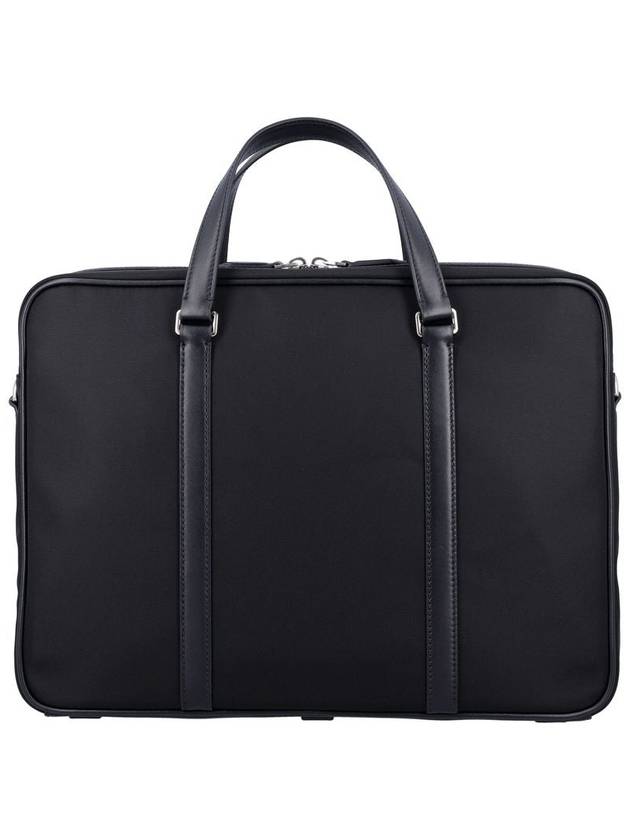 Logo Patch Brief Case Black - BALLY - BALAAN 5