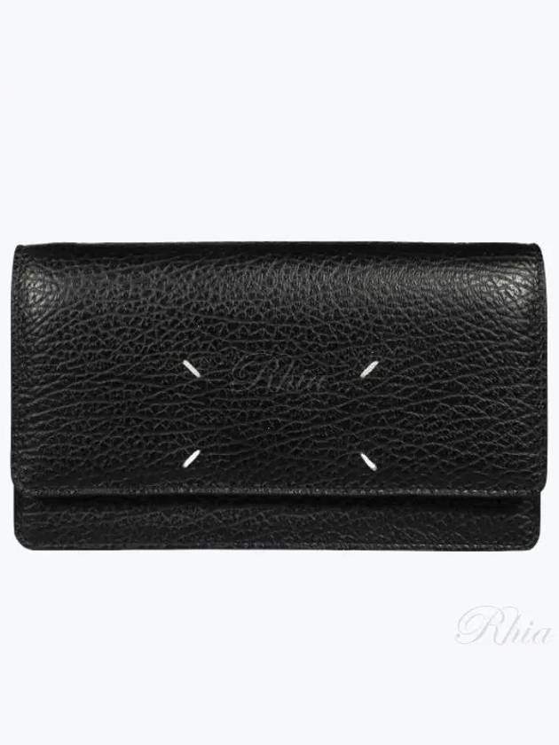 Stitch Large Chain Long Wallet Black - MAISON MARGIELA - BALAAN 2