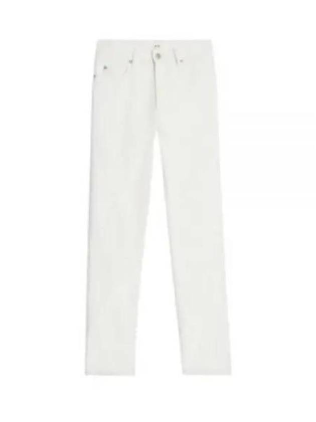 Denim Straight Jeans White - AMI - BALAAN 2