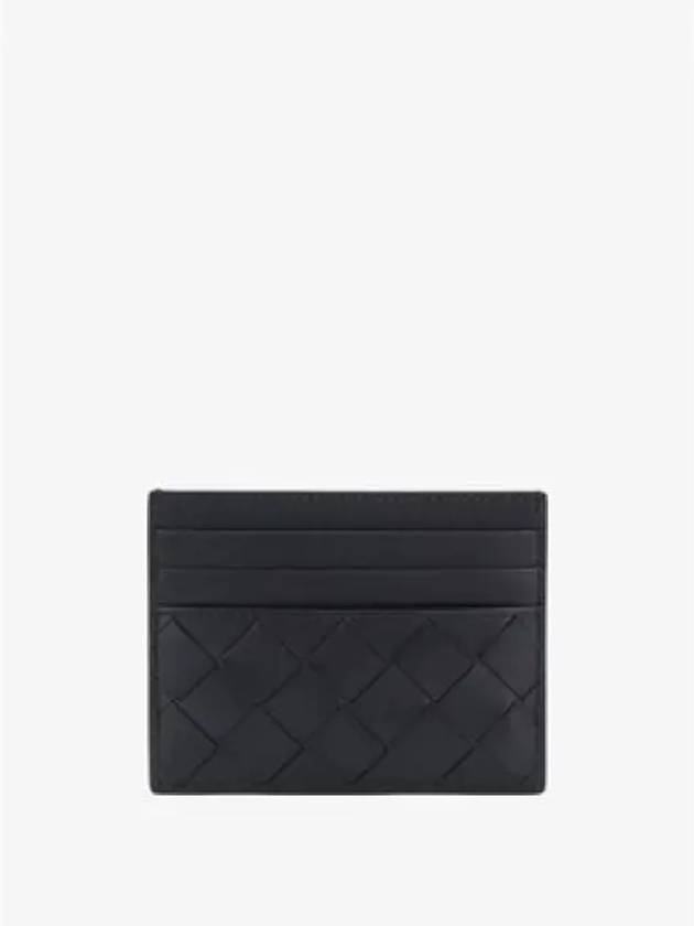 Intrecciato Card Wallet Black - BOTTEGA VENETA - BALAAN 2