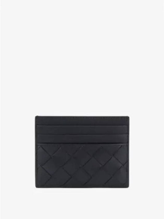 Intrecciato Card Wallet Black - BOTTEGA VENETA - BALAAN 2