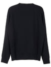 Men's Logo Light Fleece Sweatshirt Black - CP COMPANY - BALAAN 3