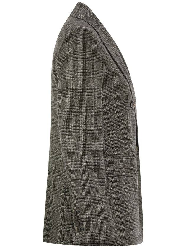 ETTORE - Double-breasted Prince of Wales blazer - MAX MARA - BALAAN 3