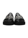 Fullar hardware silvertone studded embellished leather buckle strap mule sandals - TOGA - BALAAN 2