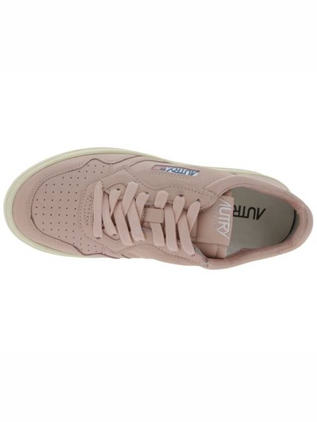 Women's Medalist Goatskin Low Top Sneakers Pink - AUTRY - BALAAN 3