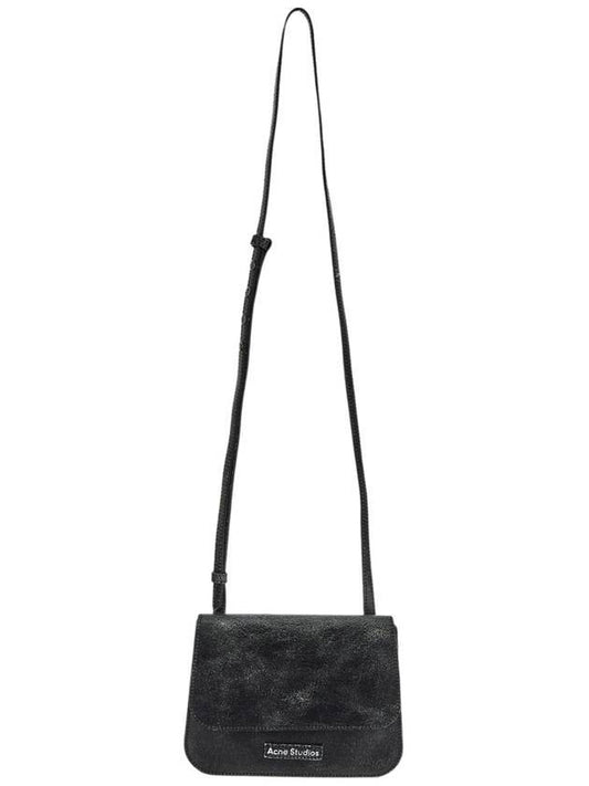 Platt Small Cross Bag Black - ACNE STUDIOS - BALAAN 1