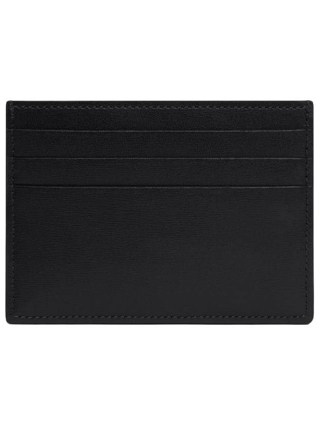 Triomphe Shiny Calfskin Card Wallet Black - CELINE - BALAAN 4